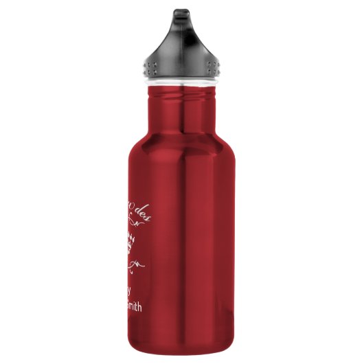 le chateau des JOUW NAMEN Waterfles (Rechts)