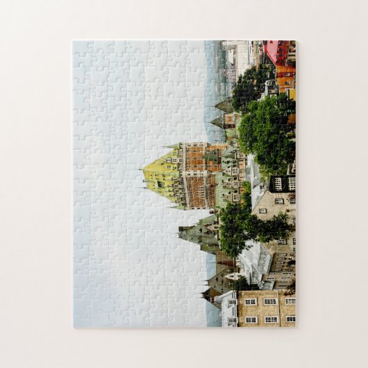 Le Chateau Frontenac Quebec City Legpuzzel (Verticaal)