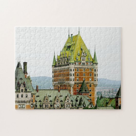 Le Chateau Frontenac Quebec City Legpuzzel (Horizontaal)