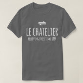 Le Chateliers principle Funny Chemistry Chemical E T-shirt (Design voorkant)