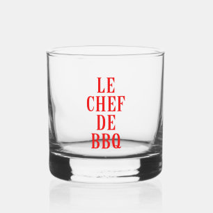 Le Chef De BBQ Whisky Glas