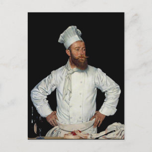 Le Chef door Orpen Fine Art Briefkaart