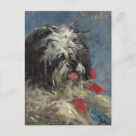 Le Chien "Donki" | Édouard Manet Briefkaart (Voorkant)