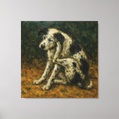 Le Chien Errant, in de stijl van Bonnard Canvas Afdruk (Voorkant)