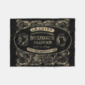 Le Chien Fleece Deken (Voorkant (Horizontaal))