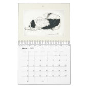 Le chien terre-neuve landseer kalender (Jan 2027)