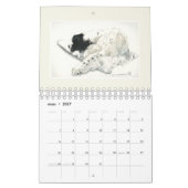 Le chien terre-neuve landseer kalender (Mar 2027)