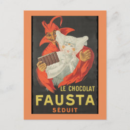 Le Chocolat Fausta Seduit Briefkaart