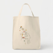 Le cinque terre tote bag (Voorkant)