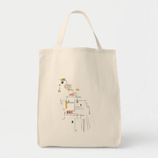 Le cinque terre tote bag (Voorkant)