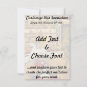 Le Cirque ("The Circus") van Georges Seurat Kaart (Achterkant)