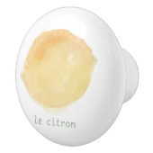 le citron keramische knop (Rechts)