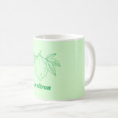 Le citron koffiemok (Voorkant rechts)