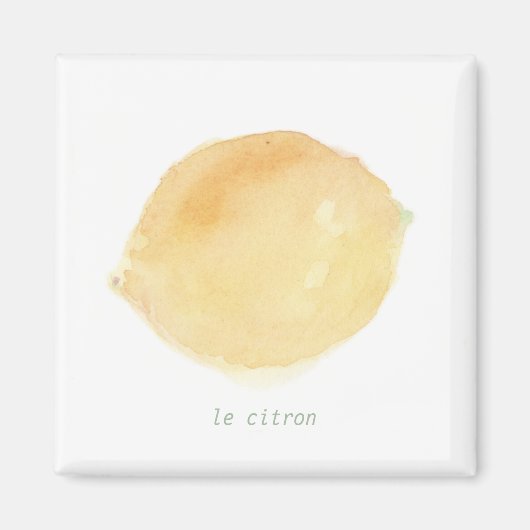 le citron magneet (Voorkant)
