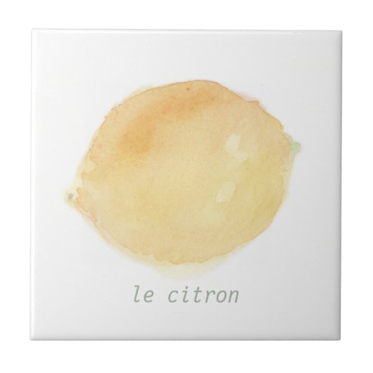 le citron tegeltje (Voorkant)