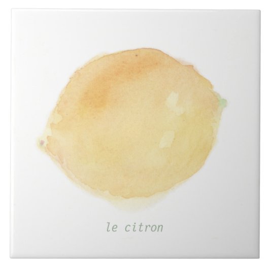 le citron tegeltje (Voorkant)
