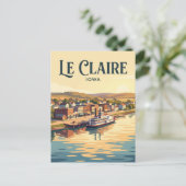 Le Claire USA Briefkaart (Staand voorkant)