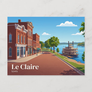 Le Claire VS Briefkaart