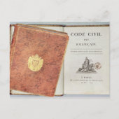 Le Code Civil des Francais" Briefkaart (Voorkant)