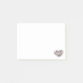 Le Coeur Accented Post-it® Notes (Voorkant)