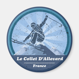 Le Collet D'Allevard Ski Magneet