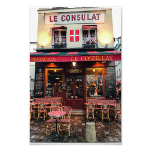 Le Consulat Montmartre Paris - Foto Afdruk