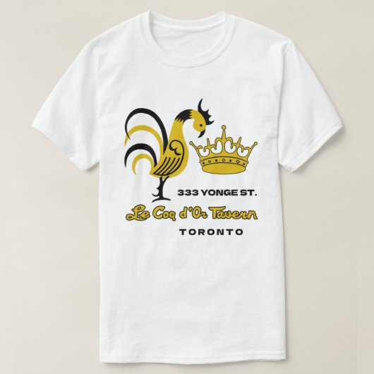 Le Coq d'Or Tavern - Toronto T-shirt (Design voorkant)