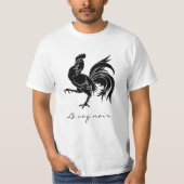 Le coq noir de Black Rooster T-shirt (Voorkant)
