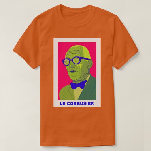 Le Corbusier Visionary of Modern Architecture 1 T-shirt (Design voorkant)