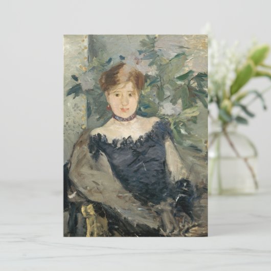 Le Corsage Noir | Berthe Morisot (Staand voorkant)