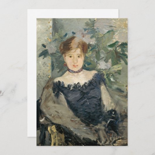 Le Corsage Noir | Berthe Morisot (Voorkant / Achterkant)