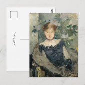 Le Corsage Noir | Berthe Morisot Briefkaart (Voorkant / Achterkant)