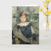 Le Corsage Noir | Berthe Morisot Kaart (Gele Bloem)