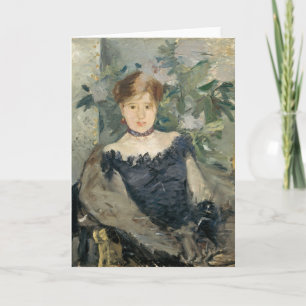 Le Corsage Noir   Berthe Morisot Kaart