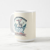 Le Cri des Agneaux: halte harcèlement scolaire Koffiemok (Voorkant links)