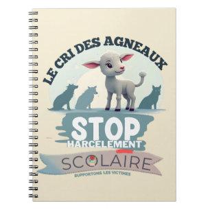 Le Cri des Agneaux le Harcèlement scolaire Notitieboek