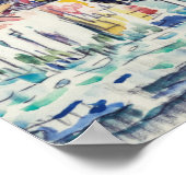 Le Croisic (1928) schilderij in hoge resolutie Poster (Hoek)