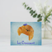 Le Croissant Briefkaart (Staand voorkant)