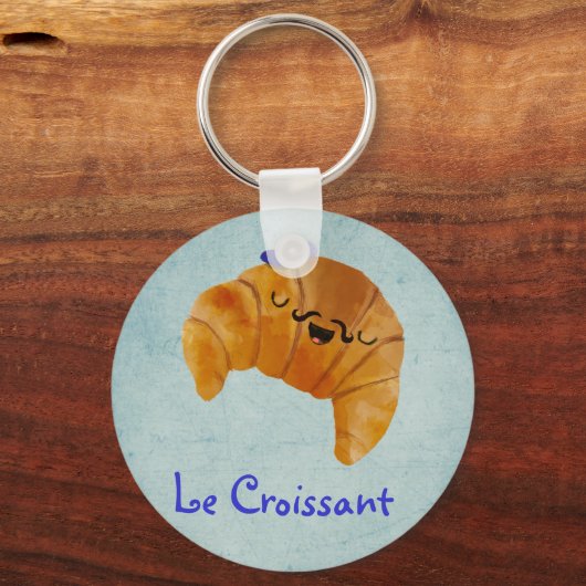 Le Croissant Sleutelhanger (Voorkant)