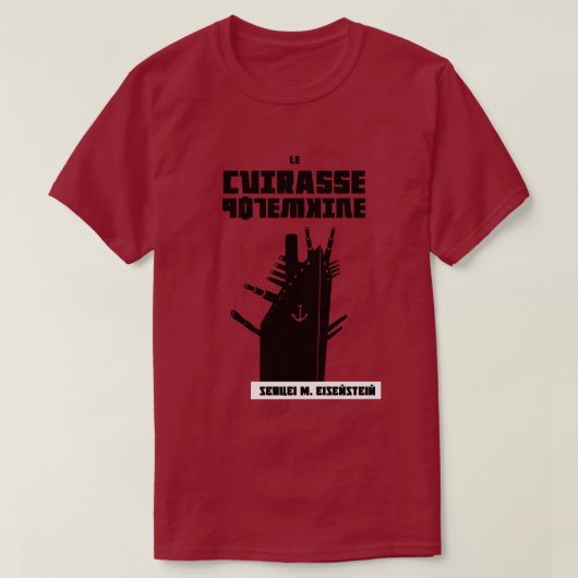 LE CUIRASSE POTEMKINE T-SHIRT (Design voorkant)