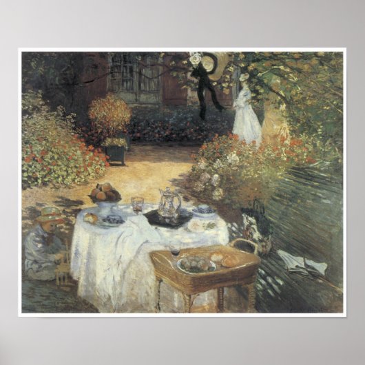 Le Dejeuner, 1873 Poster (Voorkant)