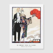 Le départ pour le casino door George Barbier (Voorkant)