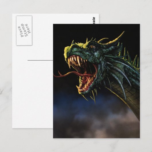 Le dragon du Loch Ness - Briefkaart (Voorkant / Achterkant)