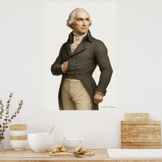 Le Duc d'Orleans - French Revolution Print (Keuken)