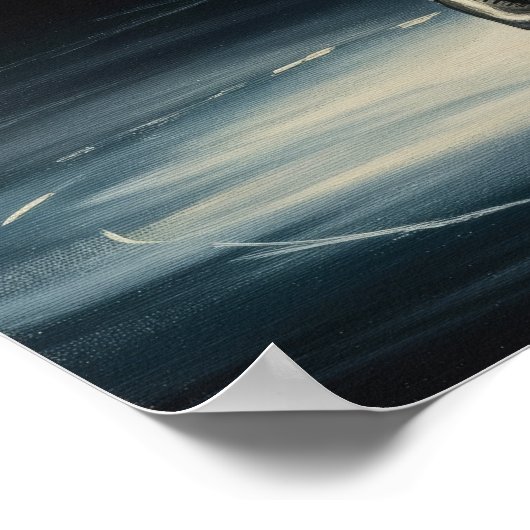 LE DUO GLACÉ (het ijzige duo) Poster (Hoek)