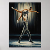 LE DUO GLACÉ (het ijzige duo) Poster (Voorkant)