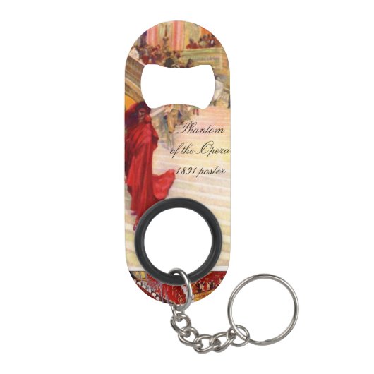 "Le Fantôme de l'Opéra 1891-poster" Mini Flessenopener (Achterkant)
