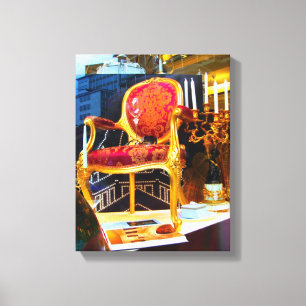 Le Fauteuil - 11x14 gewikkeld doek / voorzitter Canvas Afdruk