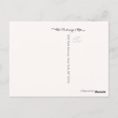 Le Fauteuil - Briefkaarten / uitnodigingen / RSVP (Achterkant)