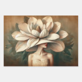 Le Femme Magnolia Decoupage Inpakpapier (Voorkant 2)